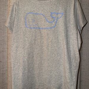 Vineyard Vines Heather Gray Relaxed Tee